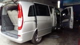 BENZ VITO ตู้แอร์รั่ว เปลี่ยนตู้แอร์ใหม่ หน้าและหลัง